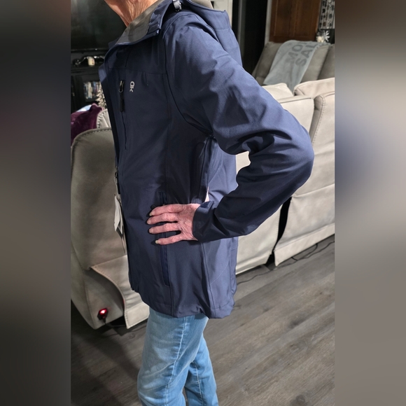 Little Donkey Andy Women's Navy Outdoor Jacket. XS. NEW - Picture 2 of 16